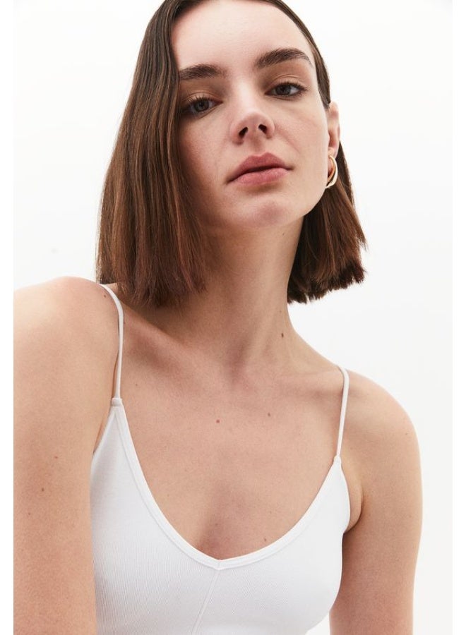 OXXO Crop Singlet with Thin Straps - Image 1